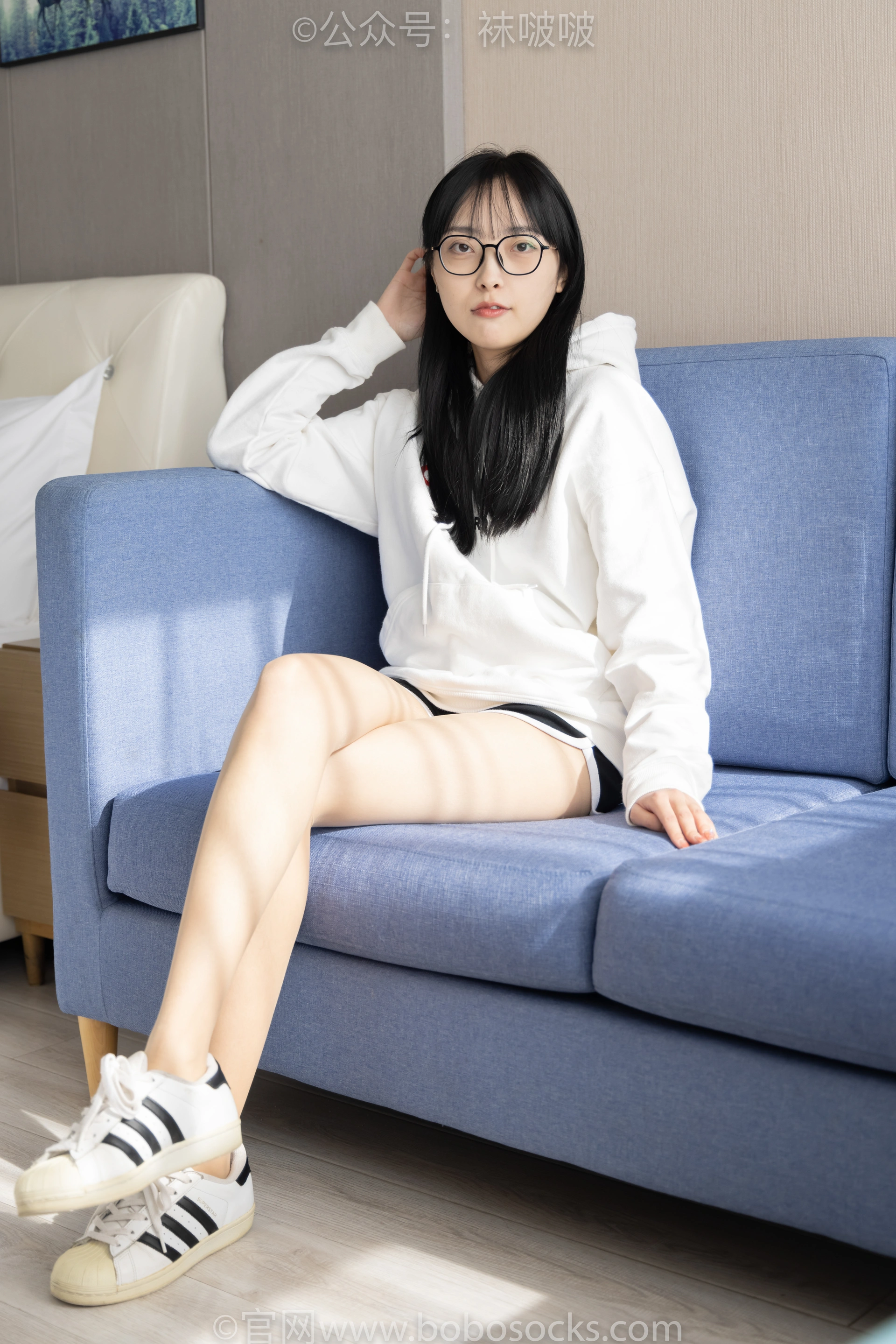 [BoBoSocks袜啵啵]NO.058 稚予-贝壳头、肉丝 1
